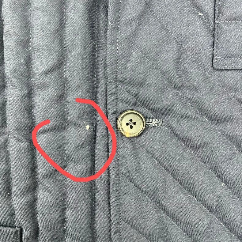Thom Browne Navy Quilted Down Jacket by Thom Browne-dmc Size US M / EU 48-50 / 2 - 5 Thumbnail
