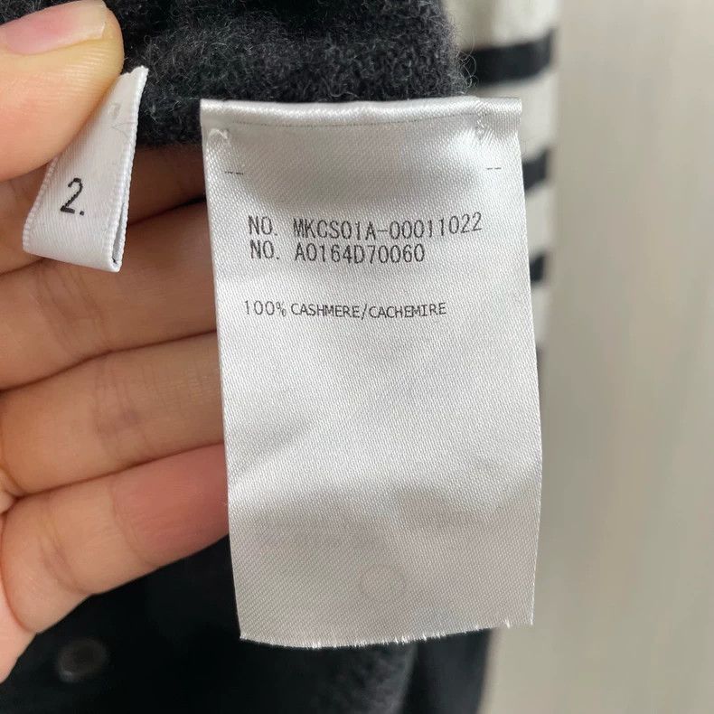 Thom Browne Thom Browne Gray Cashmere Cardigan-dmc Size US M / EU 48-50 / 2 - 4 Thumbnail