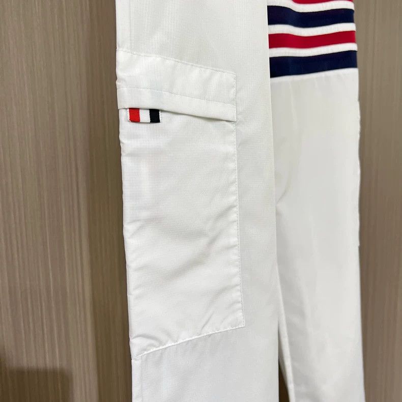 Thom Browne Thom Browne Nylon Color-Stripe Long Pants-dmc Size US 30 / EU 46 - 6 Thumbnail