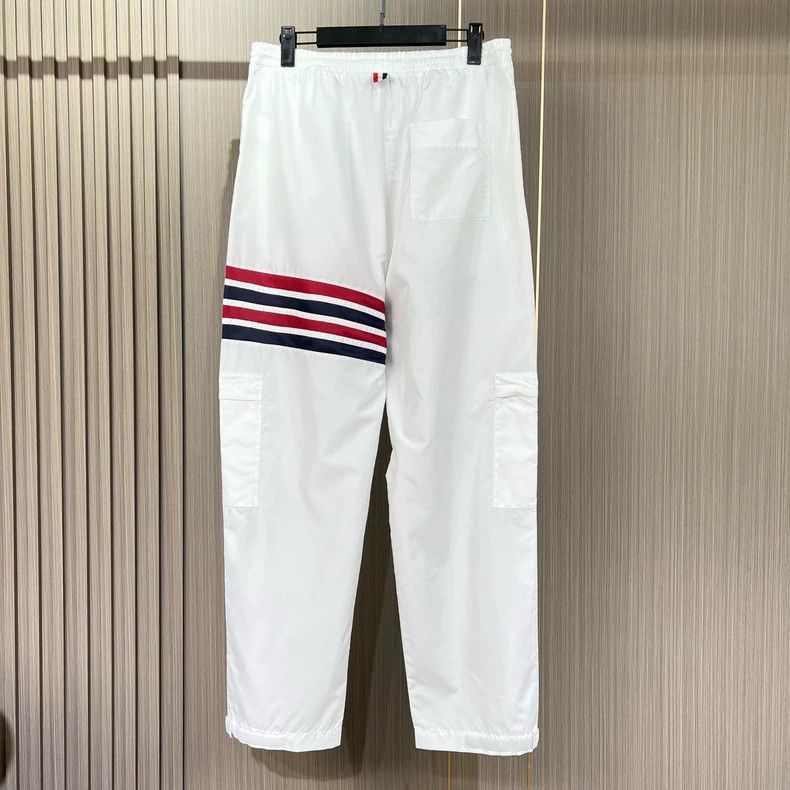 Thom Browne Thom Browne Nylon Color-Stripe Long Pants-dmc Size US 30 / EU 46 - 2 Thumbnail