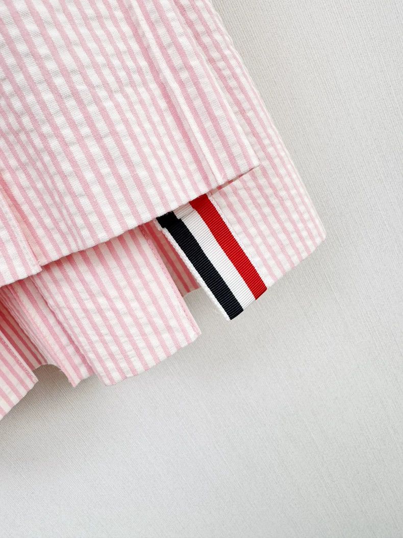 Thom Browne Thom Browne Pink Pleated Skirt-dmc Size US 38 / EU 54 - 2 Thumbnail