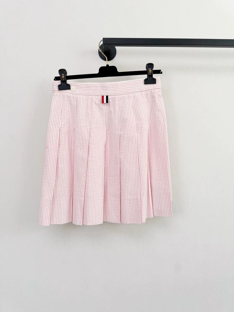 Thom Browne Thom Browne Pink Pleated Skirt-dmc Size US 38 / EU 54 - 3 Thumbnail