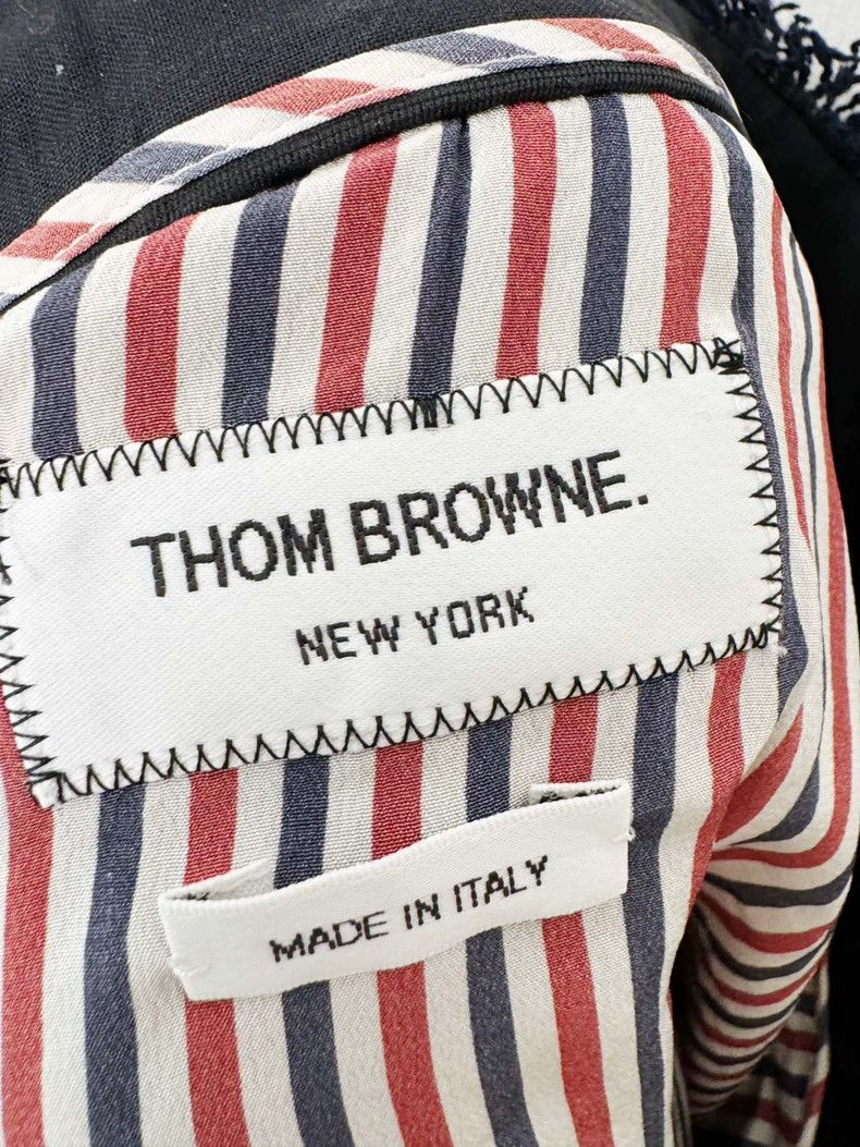 Thom Browne Thom Browne Navy Pleated Skirt-dmc Size US 38 / EU 54 - 4 Thumbnail