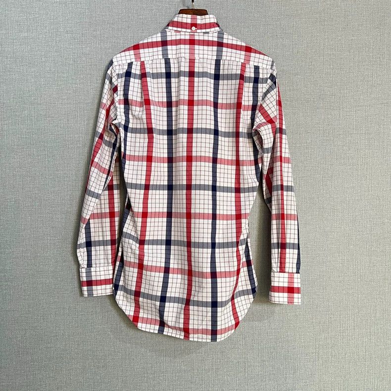 Thom Browne Thom Browne Red Checkered Shirt-dmc Size US S / EU 44-46 / 1 - 2 Thumbnail
