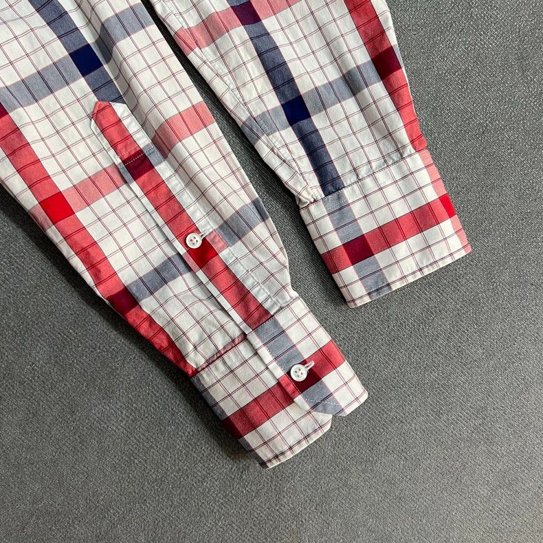 Thom Browne Thom Browne Red Checkered Shirt-dmc Size US S / EU 44-46 / 1 - 4 Thumbnail