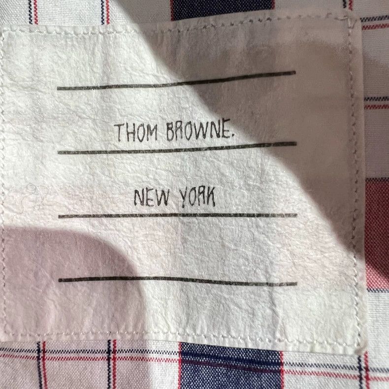 Thom Browne Thom Browne Red Checkered Shirt-dmc Size US S / EU 44-46 / 1 - 6 Thumbnail