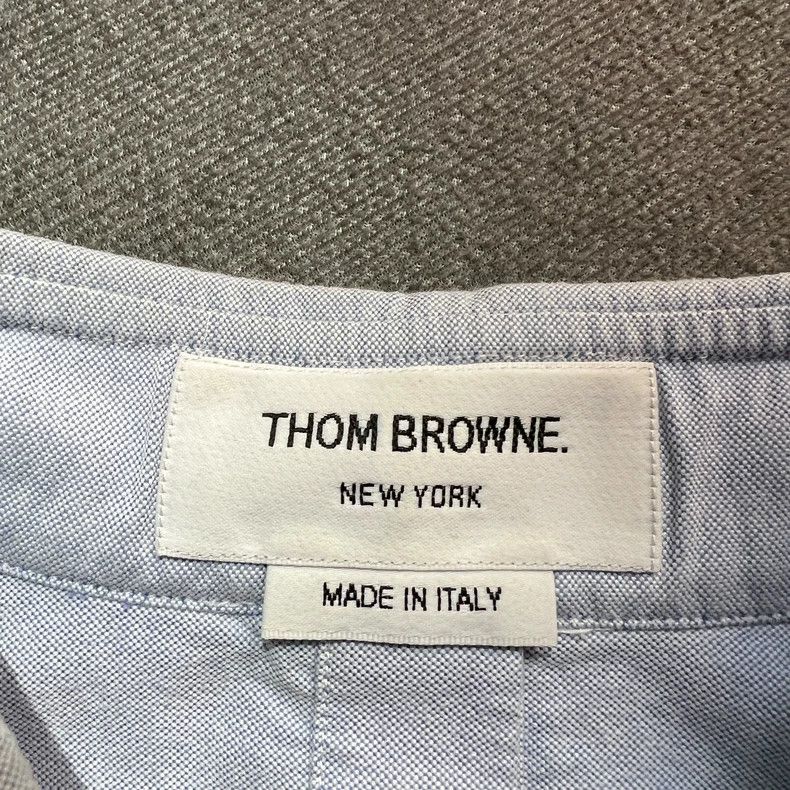 Thom Browne Thom Browne Light Blue Button-Up Shirt-dmc Size US M / EU 48-50 / 2 - 5 Thumbnail