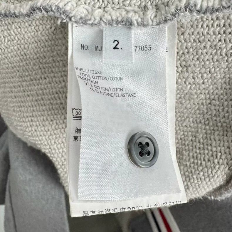 Thom Browne Gray Logo Sweatshirt by Thom Browne-dmc Size US M / EU 48-50 / 2 - 5 Thumbnail