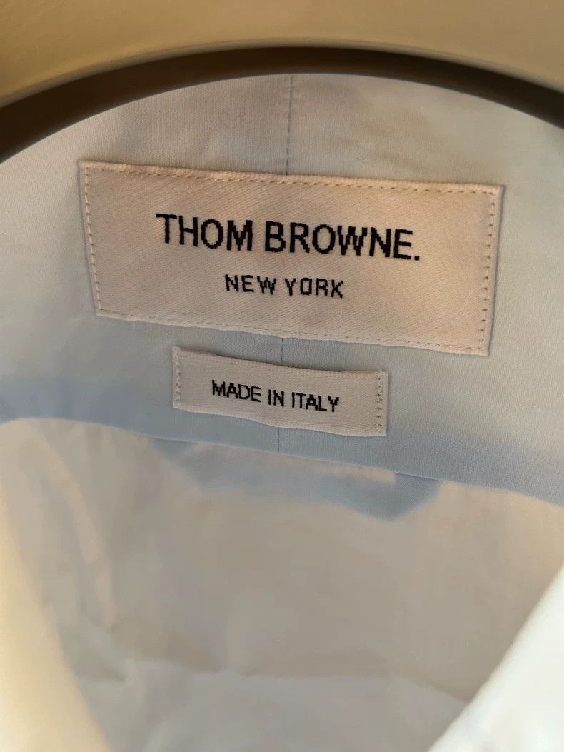 Thom Browne Thom Browne Classic Long Sleeve Shirt-dmc Size US L / EU 52-54 / 3 - 3 Thumbnail