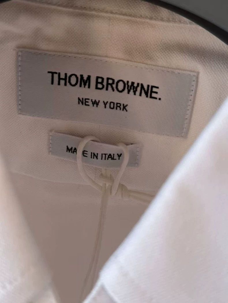Thom Browne Classic Embroidered Long Sleeve Shirt-dmc Size US XL / EU 56 / 4 - 3 Thumbnail