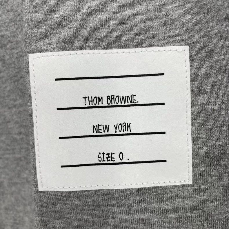 Thom Browne Thom Browne Gray Short Sleeve Pocket Tee-dmc Size US M / EU 48-50 / 2 - 5 Thumbnail