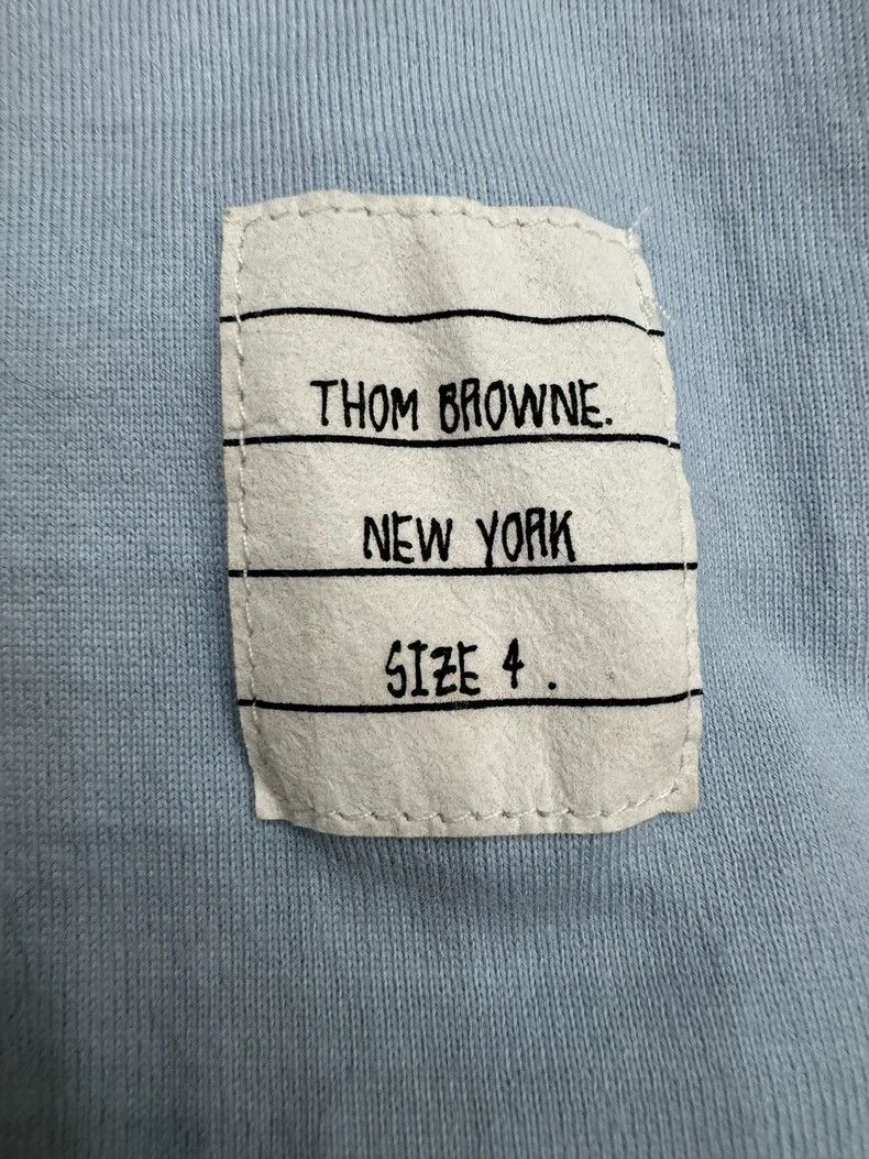 Thom Browne Thom Browne Blue Short Sleeve T-Shirt-dmc Size US M / EU 48-50 / 2 - 3 Thumbnail