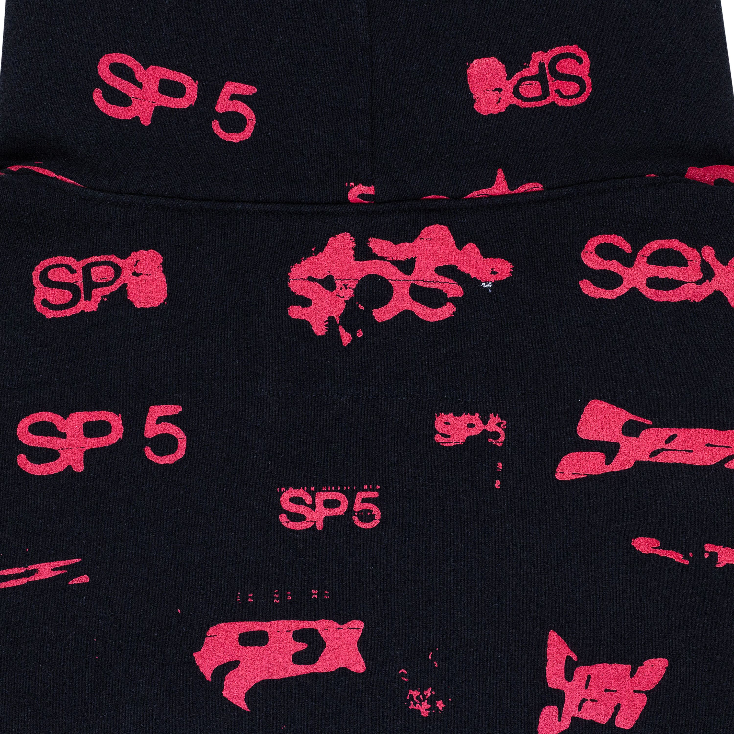 Sp5der ALL OVER PRINT BLACK/RED HOODIE SIZE S Size US S / EU 44-46 / 1 - 4 Thumbnail