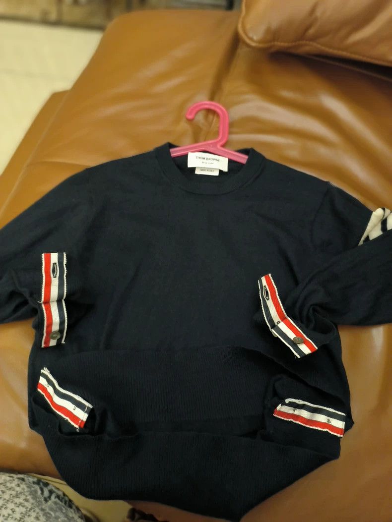 Thom Browne Classic Thom Browne Wool Knit Sweater-dmc Size US M / EU 48-50 / 2 - 9 Thumbnail