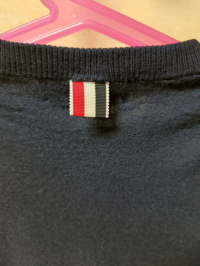 Thom Browne Classic Thom Browne Wool Knit Sweater-dmc Size US M / EU 48-50 / 2 - 3 Thumbnail
