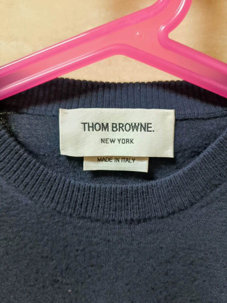 Thom Browne Classic Thom Browne Wool Knit Sweater-dmc Size US M / EU 48-50 / 2 - 4 Thumbnail