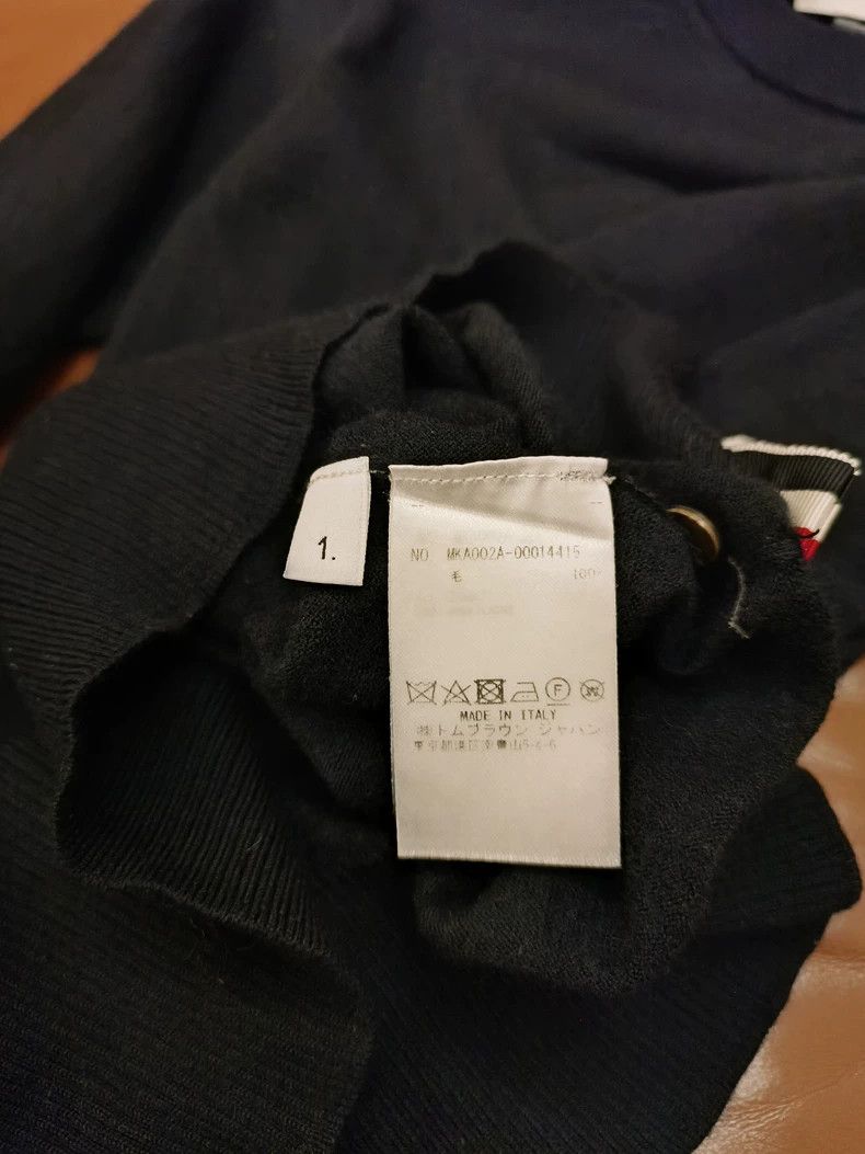 Thom Browne Classic Thom Browne Wool Knit Sweater-dmc Size US M / EU 48-50 / 2 - 5 Thumbnail