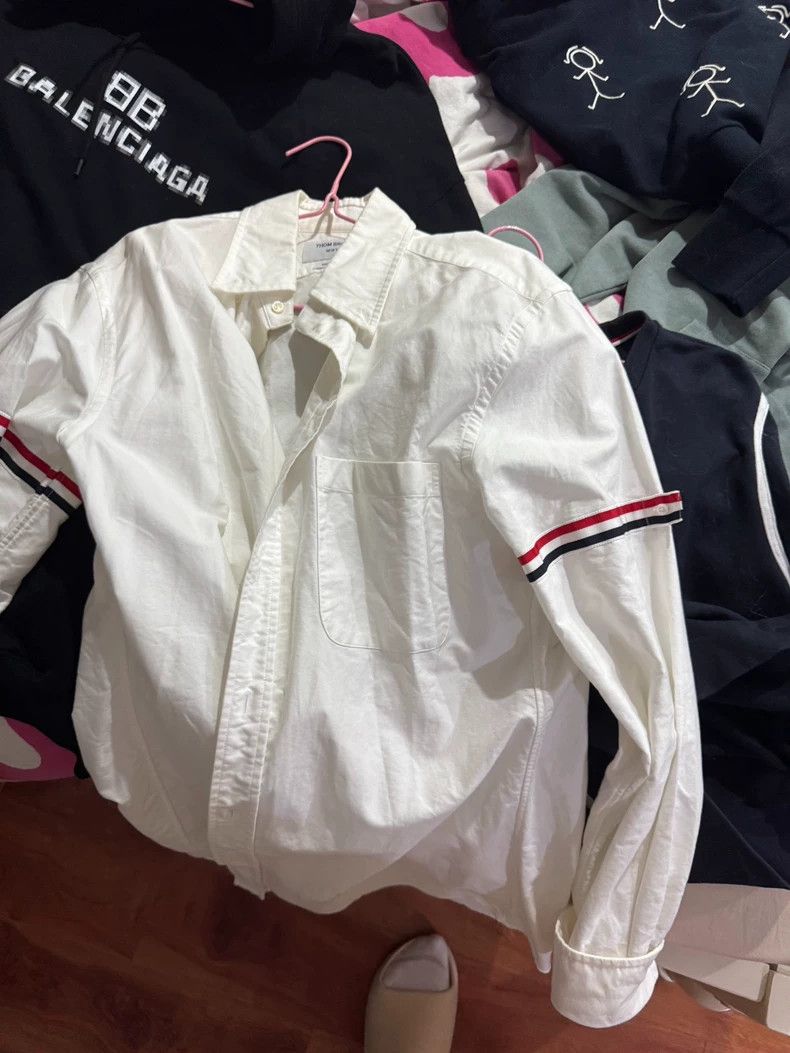 Thom Browne Classic Thom Browne Long Sleeve Shirt-dmc Size US M / EU 48-50 / 2 - 4 Thumbnail