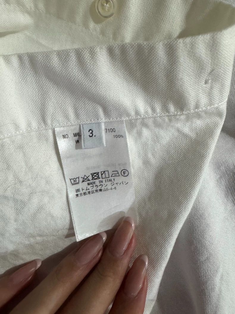 Thom Browne Classic Thom Browne Long Sleeve Shirt-dmc Size US M / EU 48-50 / 2 - 2 Thumbnail