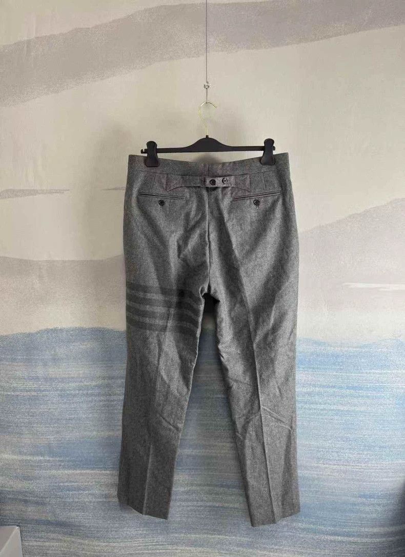 Thom Browne Thom Browne Gray Wool Suit Pants Size 3-dmc Size US 30 / EU 46 - 3 Thumbnail
