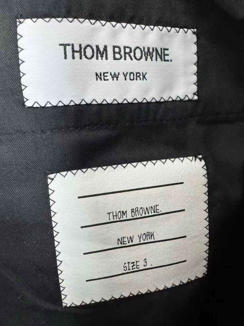 Thom Browne Thom Browne Gray Wool Suit Pants Size 3-dmc Size US 30 / EU 46 - 4 Thumbnail
