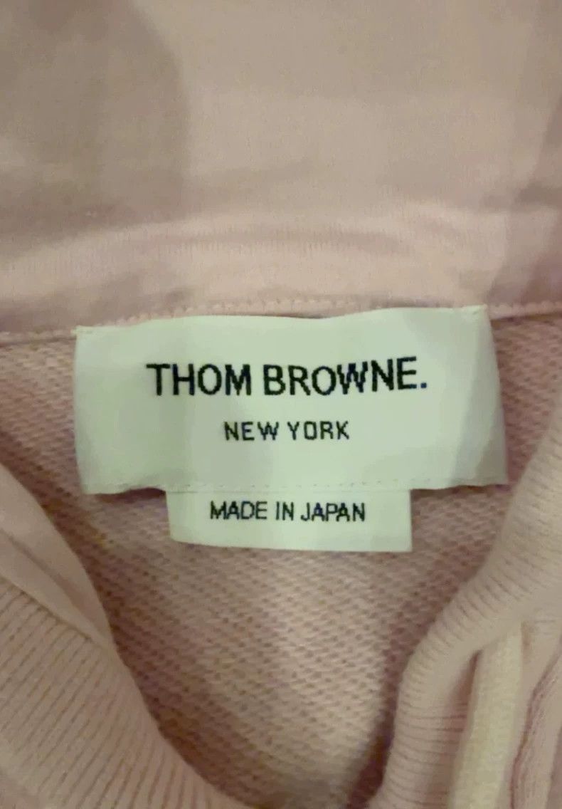 Thom Browne Pink Zip-Up Hoodie from Thom Browne-dmc Size US M / EU 48-50 / 2 - 2 Thumbnail