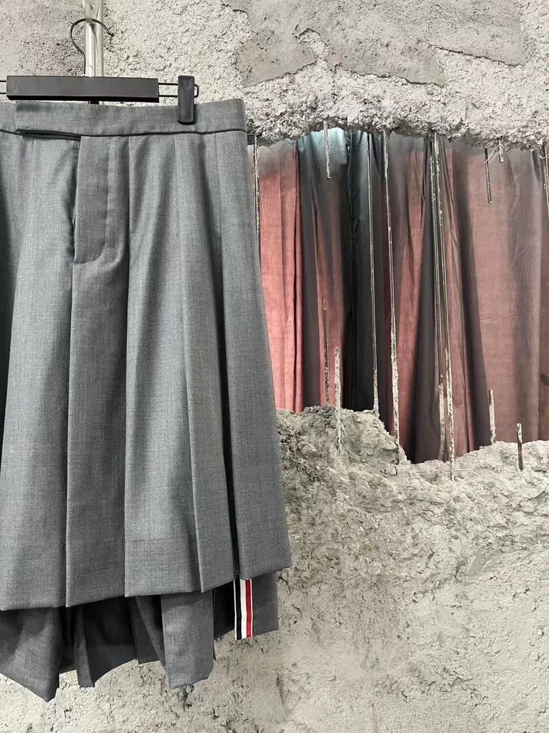 Thom Browne Thom Browne Pleated Skirt-dmc Size 22" - 4 Thumbnail