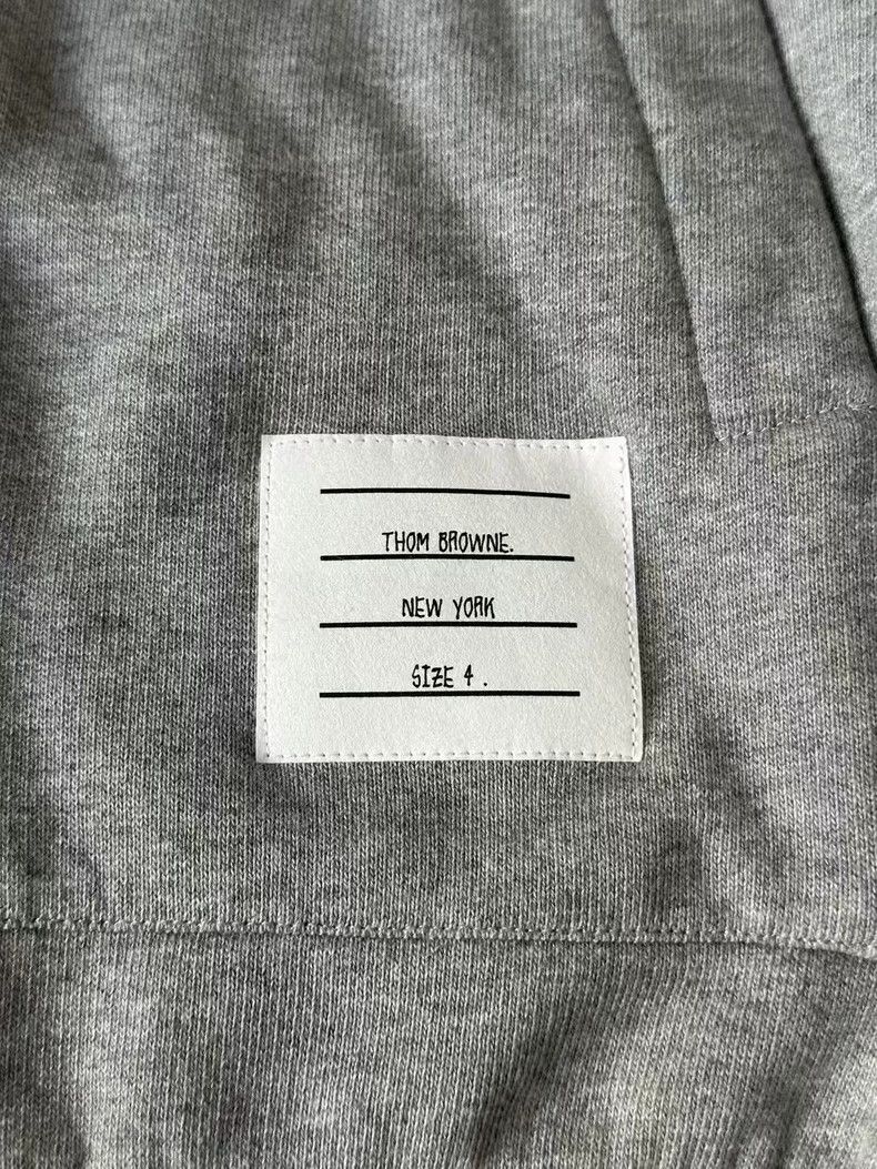 Thom Browne Thom Browne Grey Zip-Up Hoodie-dmc Size US M / EU 48-50 / 2 - 4 Thumbnail