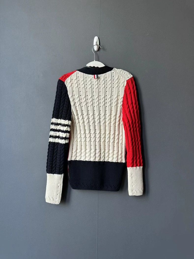 Thom Browne Thom Browne Color Block Cardigan-dmc Size US M / EU 48-50 / 2 - 2 Thumbnail