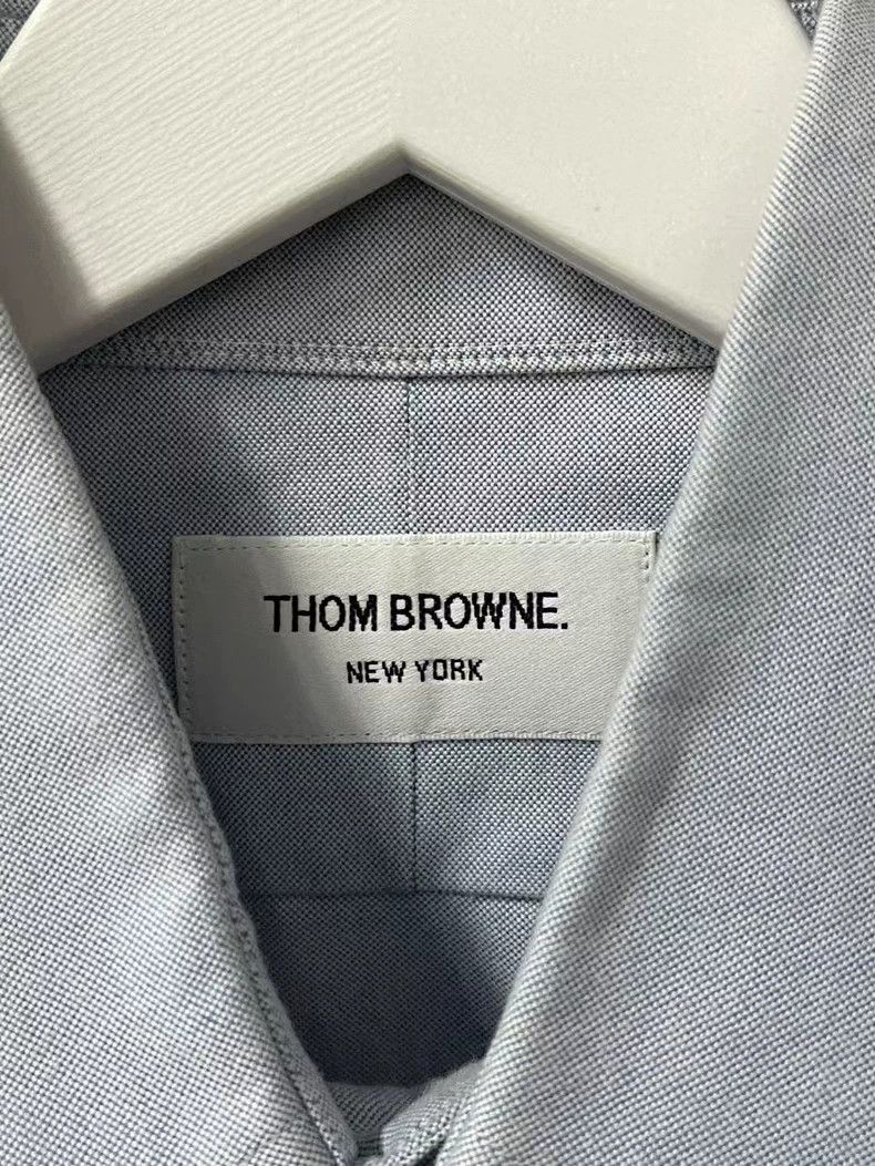 Thom Browne Thom Browne Blue Casual Shirt-dmc Size US M / EU 48-50 / 2 - 7 Thumbnail