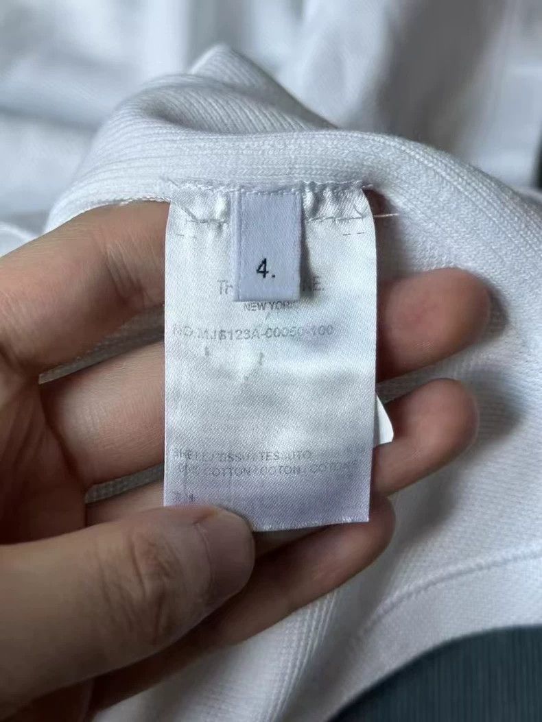 Thom Browne Thom Browne Side Stripe Short Sleeve T-Shirt-dmc Size US M / EU 48-50 / 2 - 3 Thumbnail