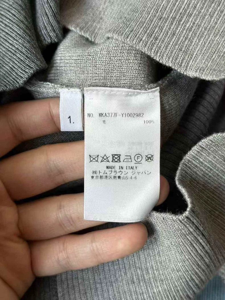 Thom Browne Color Blocked Thom Browne Sweater-dmc Size US S / EU 44-46 / 1 - 4 Thumbnail