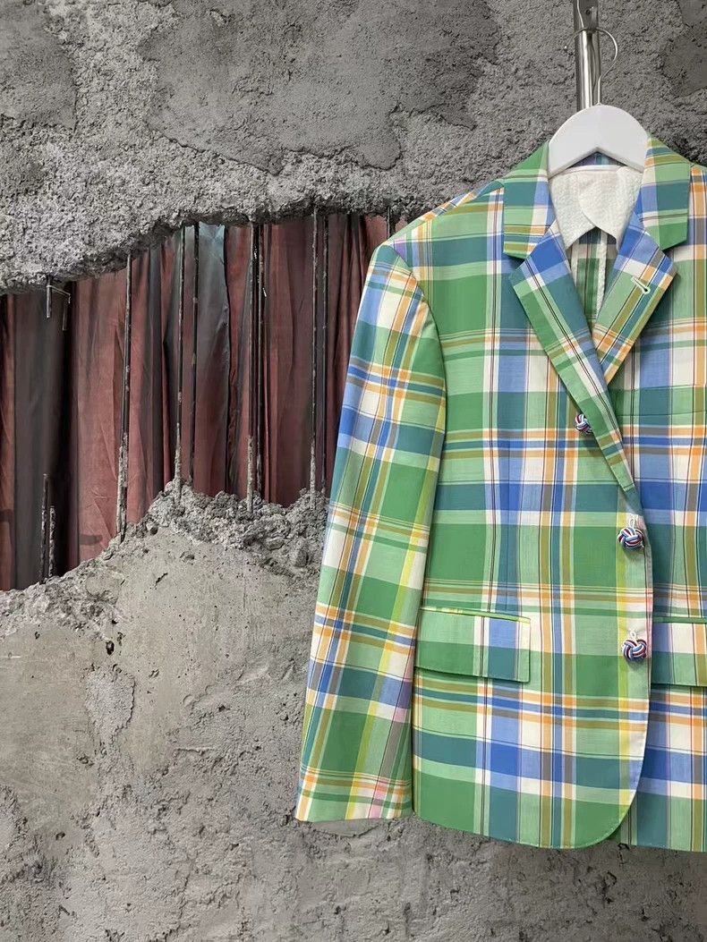 Thom Browne Thom Browne Plaid Suit Jacket-dmc Size US S / EU 44-46 / 1 - 3 Thumbnail