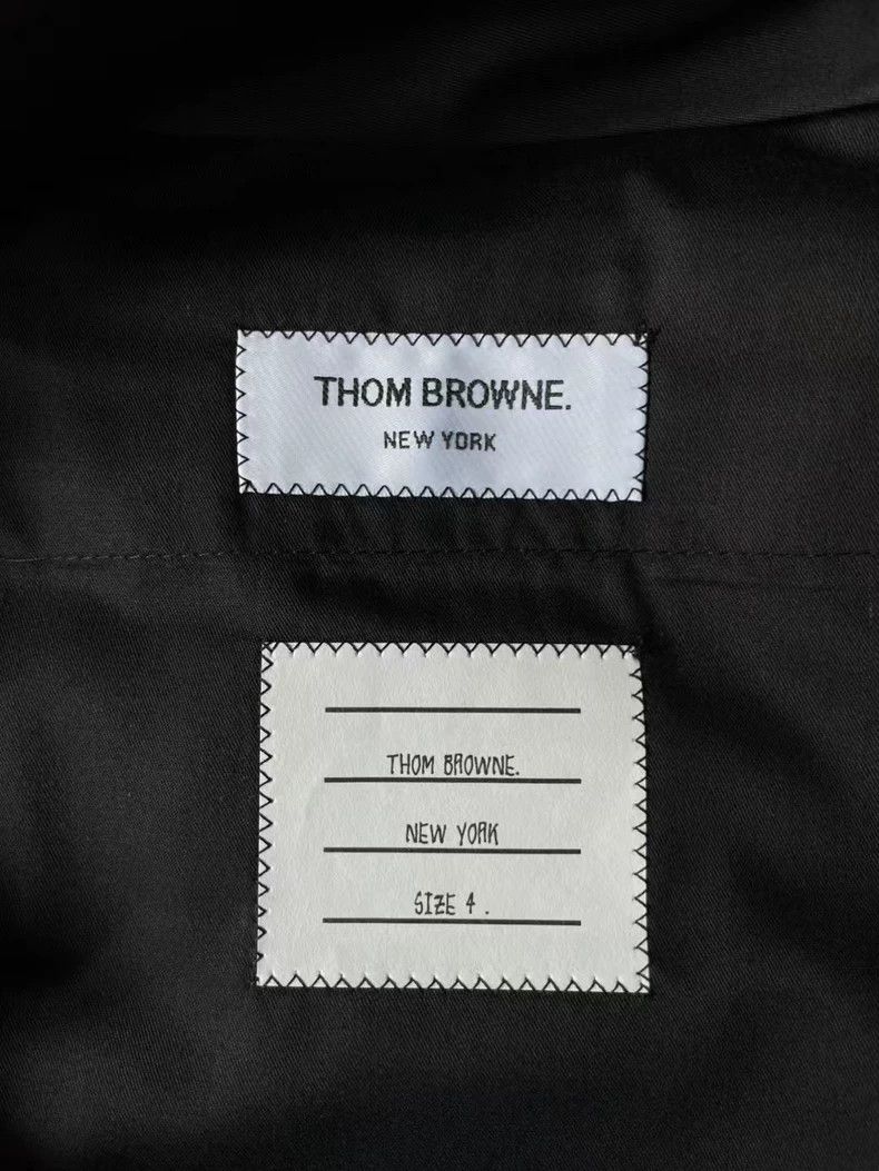Thom Browne Black Thom Browne Wool Shorts-dmc Size US 34 / EU 50 - 3 Thumbnail