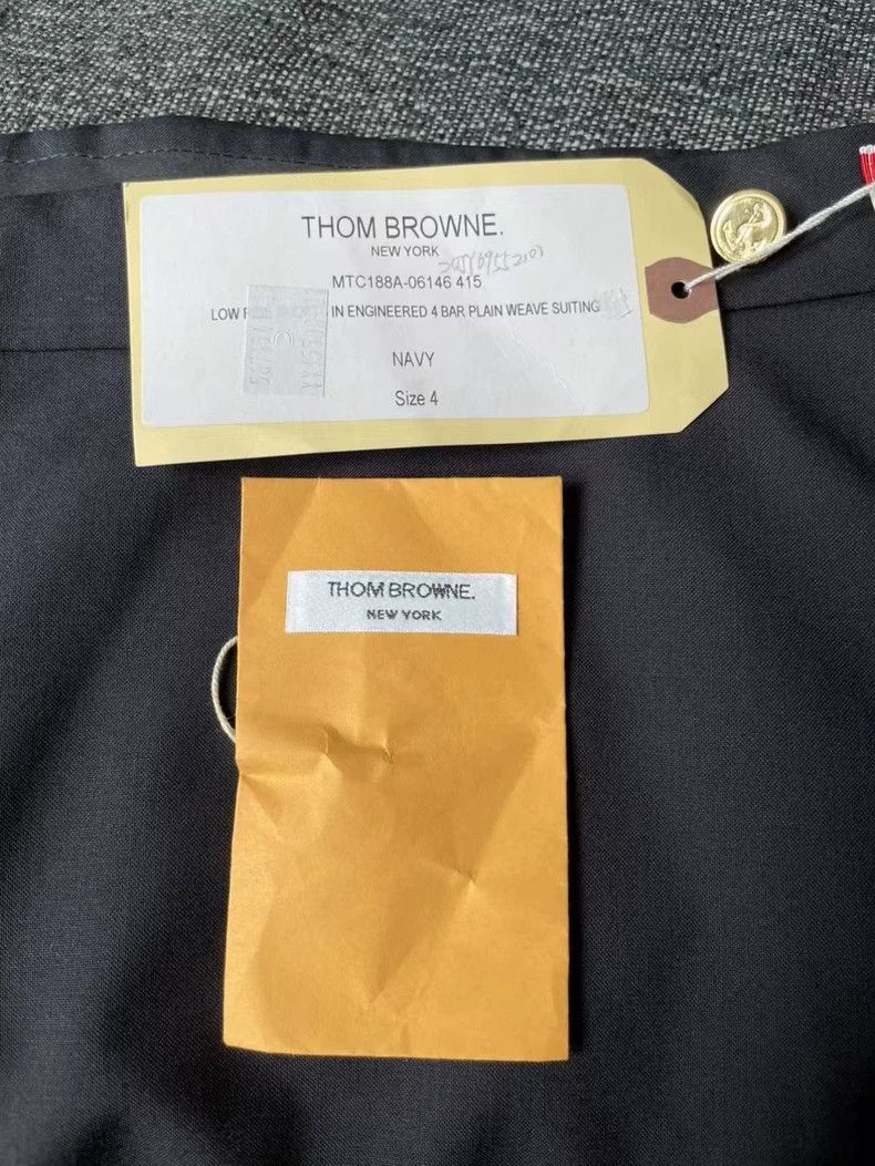 Thom Browne Black Thom Browne Wool Shorts-dmc Size US 34 / EU 50 - 2 Thumbnail