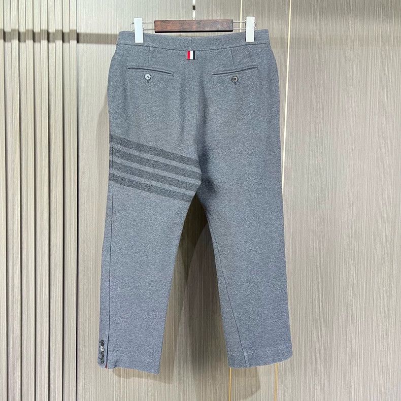 Thom Browne Thom Browne Gray Casual Long Pants-dmc Size US 26 / EU 42 - 2 Thumbnail