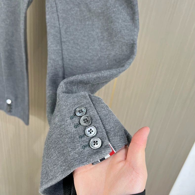 Thom Browne Thom Browne Gray Casual Long Pants-dmc Size US 26 / EU 42 - 4 Thumbnail