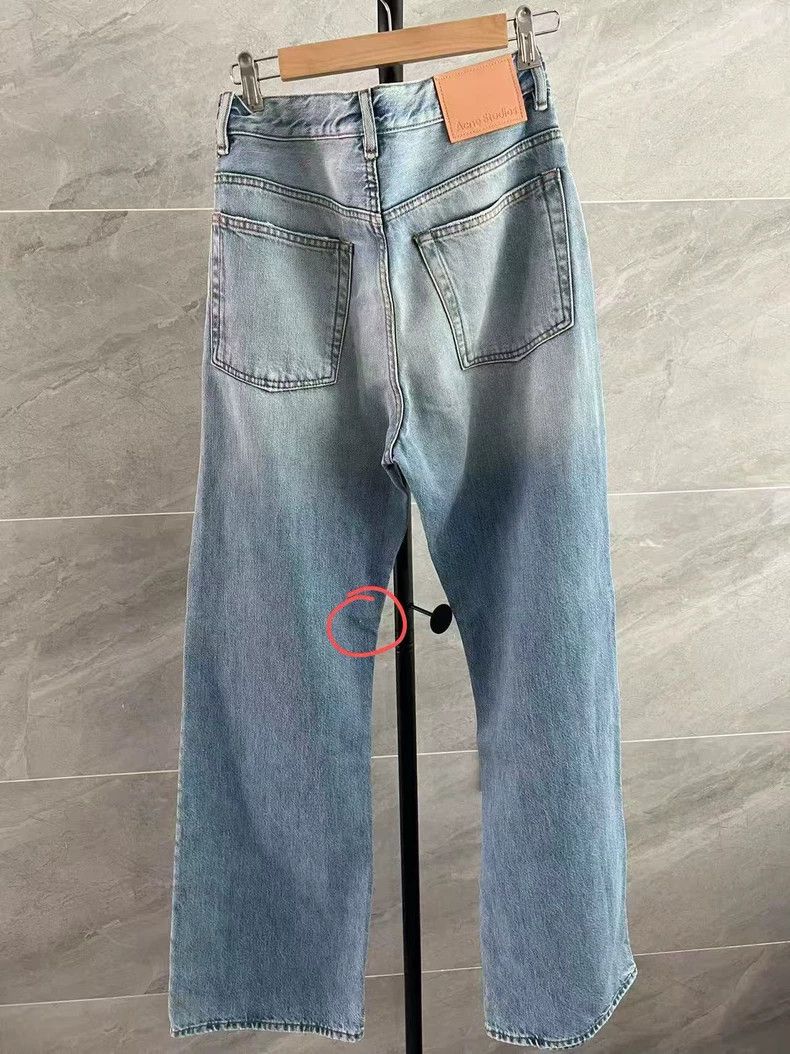 Acne Studios Classic Light Blue Vintage Denim Pants-dmc Size US 34 / EU 50 - 4 Thumbnail