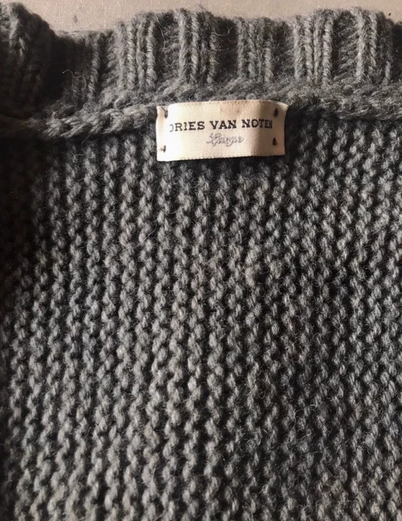 Dries Van Noten Dries Van Noten Wool Cardigan with Floral Pattern-dmc Size US L / EU 52-54 / 3 - 3 Thumbnail