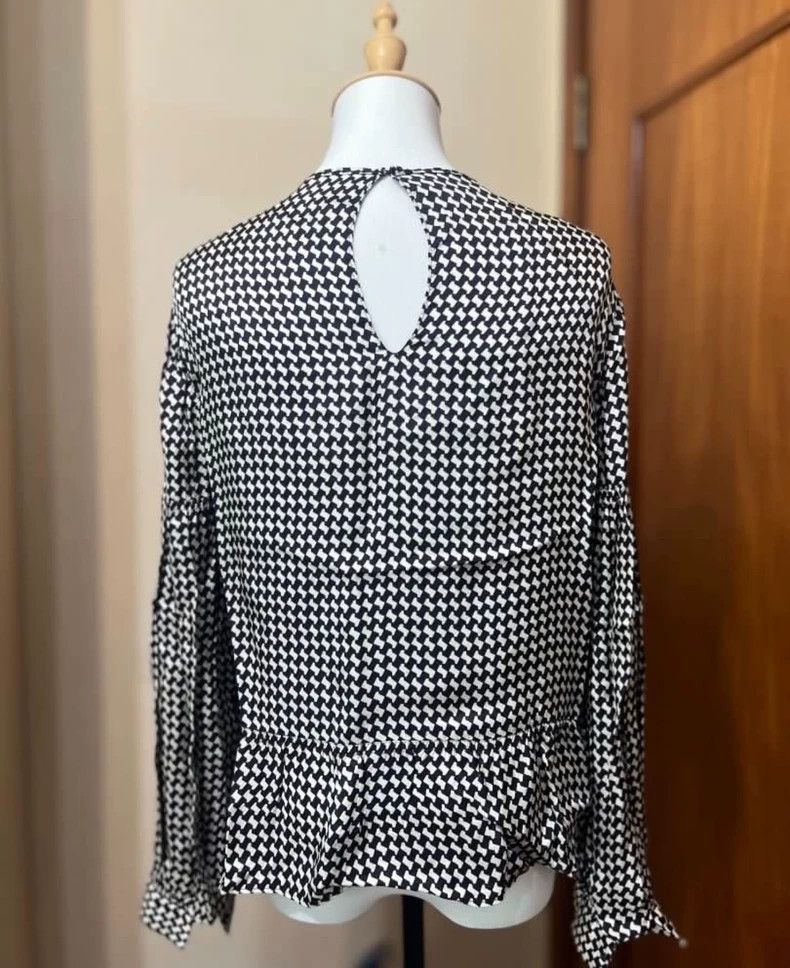 Dries Van Noten Black and White Checkered Design Shirt-dmc Size US M / EU 48-50 / 2 - 2 Thumbnail