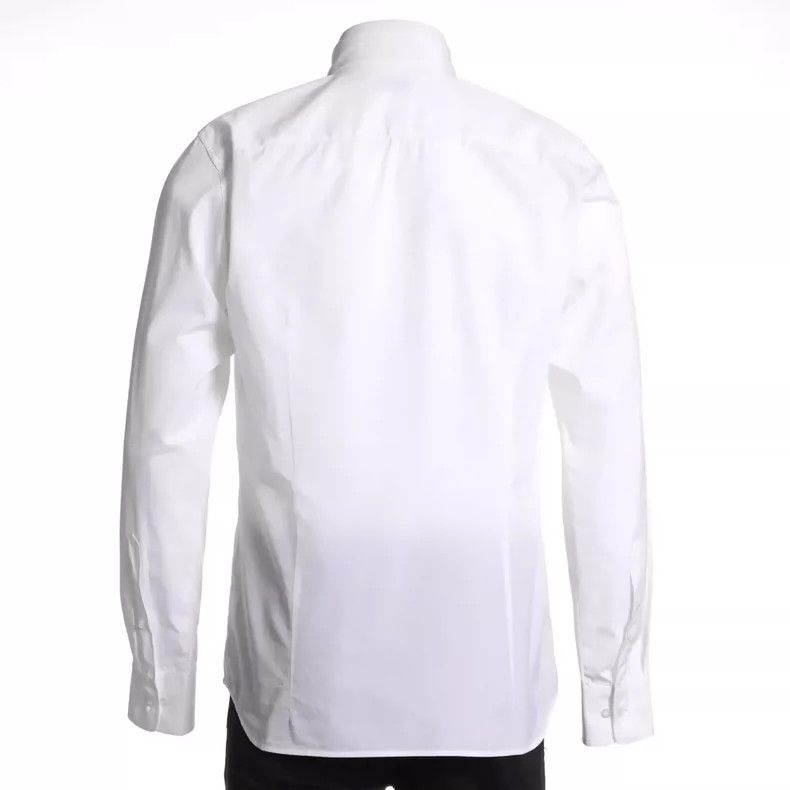 Dries Van Noten Dries Van Noten White Ruffled Cotton Shirt-dmc Size US M / EU 48-50 / 2 - 2 Thumbnail