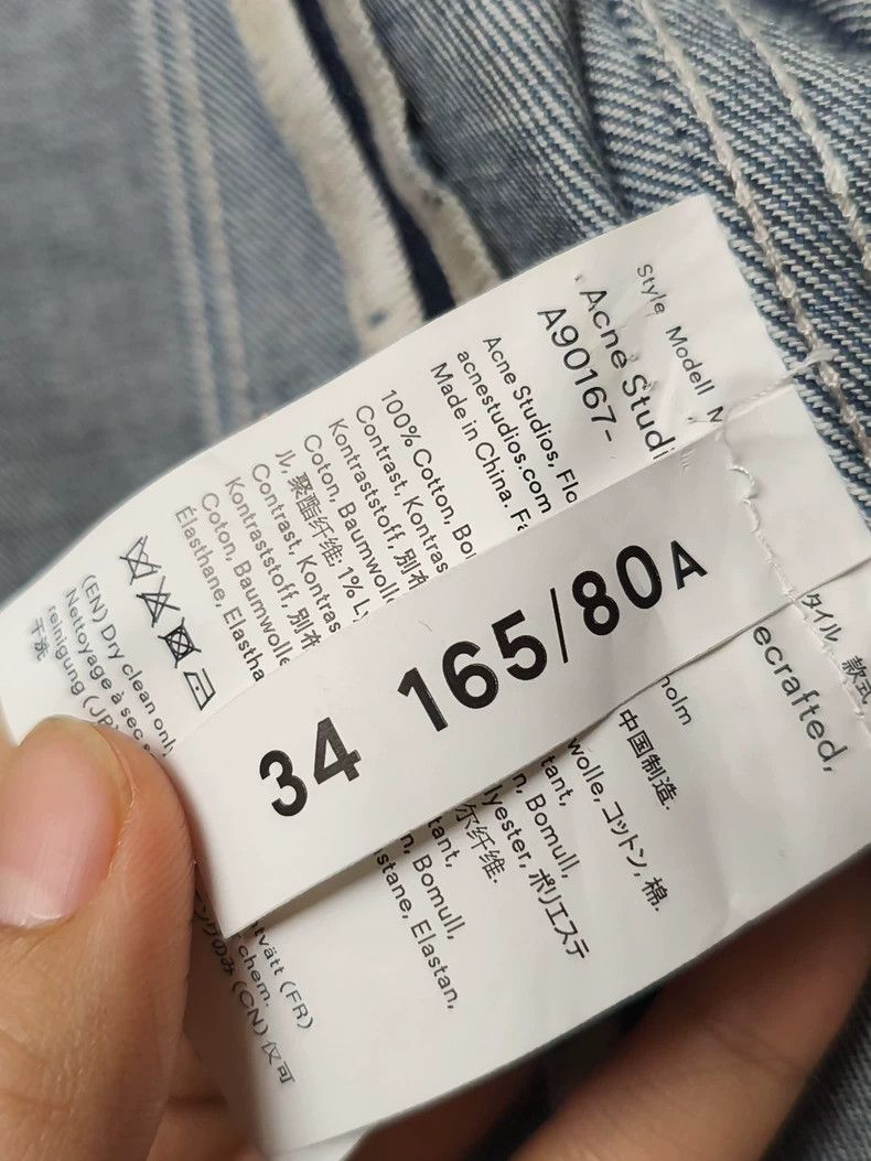 Acne Studios Acne Studios Denim Jacket for Men and Women-dmc Size XXS / US 00 / IT 34 - 4 Thumbnail