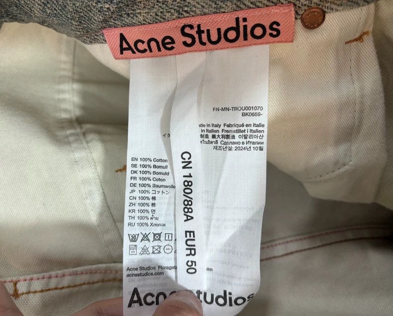 Acne Studios Acne Studios Candy Pants with Chain Design-dmc Size US 31 - 7 Thumbnail