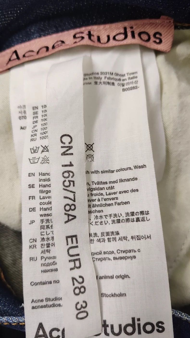 Acne Studios Acne Studio 2021m Denim Pants Size 28/30-dmc Size US 30 / EU 46 - 5 Thumbnail
