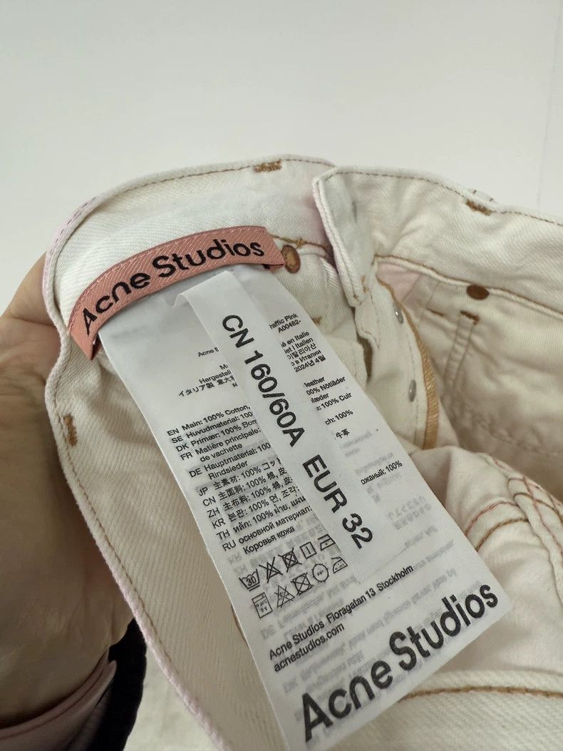 Acne Studios Acne Studios Pink Vintage Washed Denim Pants-dmc Size US 32 / EU 48 - 5 Thumbnail
