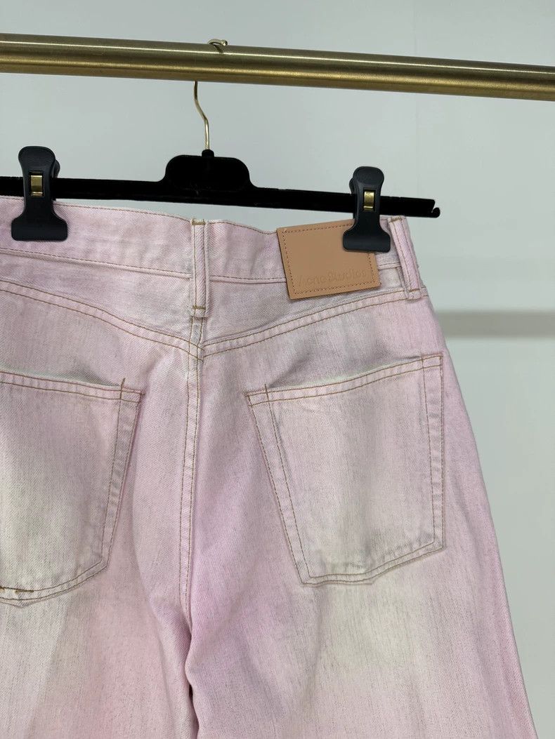 Acne Studios Acne Studios Pink Vintage Washed Denim Pants-dmc Size US 32 / EU 48 - 4 Thumbnail