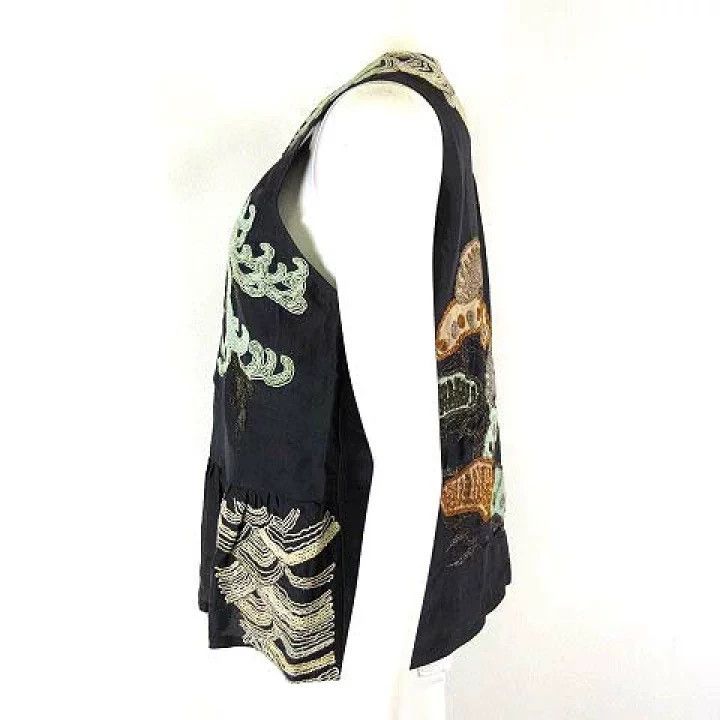 Dries Van Noten Dries Van Noten Embroidered Sleeveless Top-dmc Size US M / EU 48-50 / 2 - 3 Thumbnail