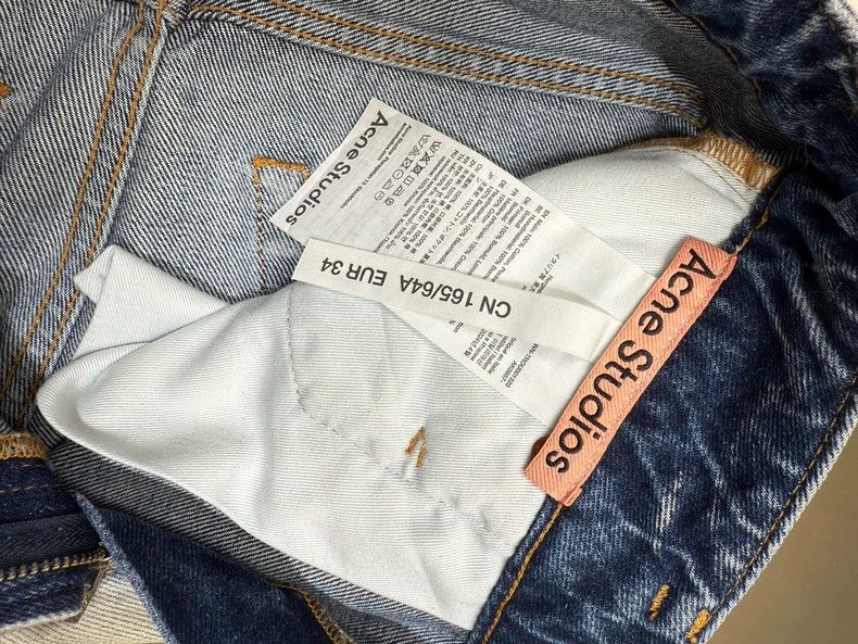 Acne Studios Acne Studios Belted Denim Pants-dmc Size US 34 / EU 50 - 4 Thumbnail