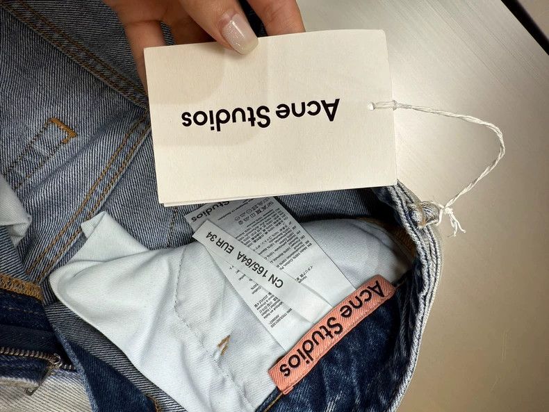 Acne Studios Acne Studios Belted Denim Pants-dmc Size US 34 / EU 50 - 6 Thumbnail
