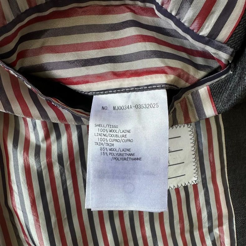 Thom Browne Thom Browne Zip Jacket with Color Stripes-dmc Size US M / EU 48-50 / 2 - 6 Thumbnail